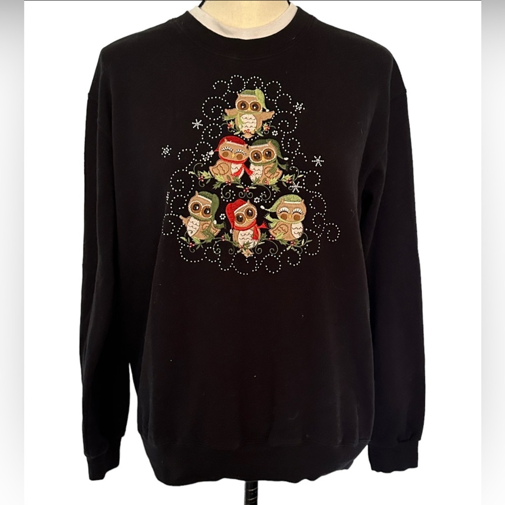 Decorate Originals Christmas sweater size M vintage